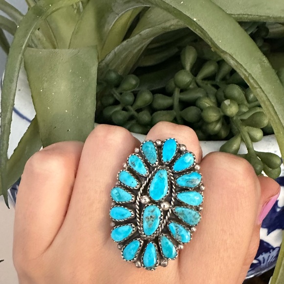 Jewelry - Sleeping Beauty Turquoise Ring, Native, Southwestern